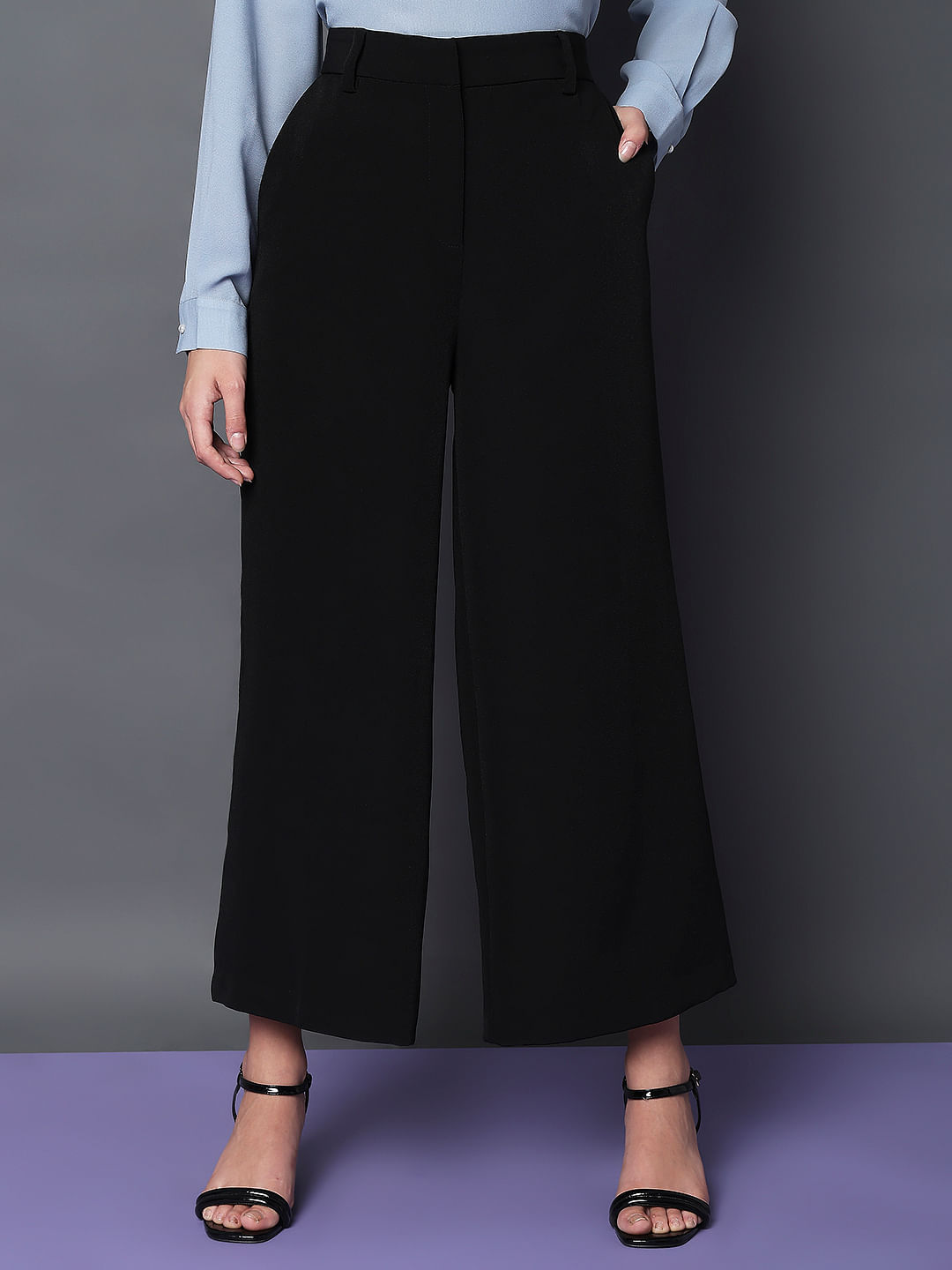Black Wide Leg Pants for Work & Play | Luci's Morsels